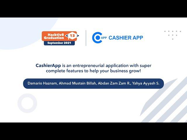 CashierApp - Full Stack JavaScript Bootcamp Portfolio