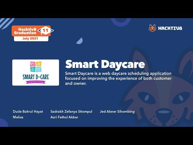 Smart Daycare - Full Stack JavaScript Bootcamp Portfolio